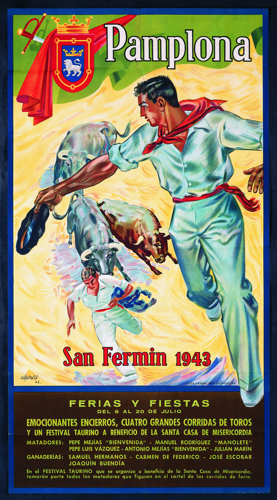 Fiestas en honor de San Fermín  